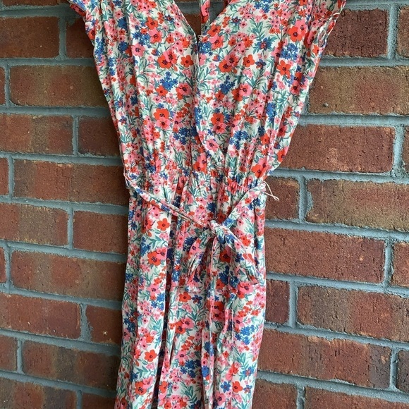 NWT American Eagle pink multicolor romper - Picture 5 of 9